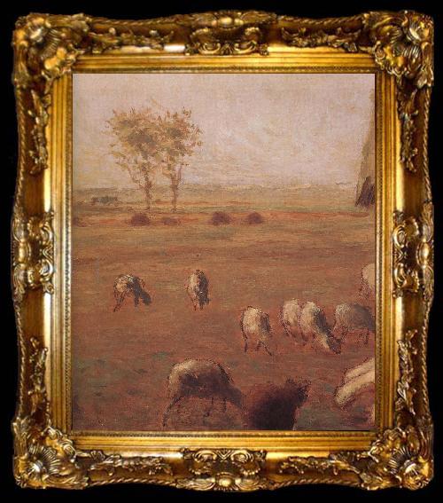 framed  Jean Francois Millet Autumn, ta009-2